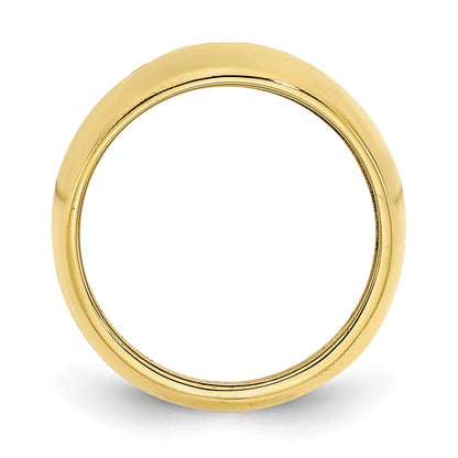 10K Yellow Gold 2 Birthstone Personalized Cigar Ring