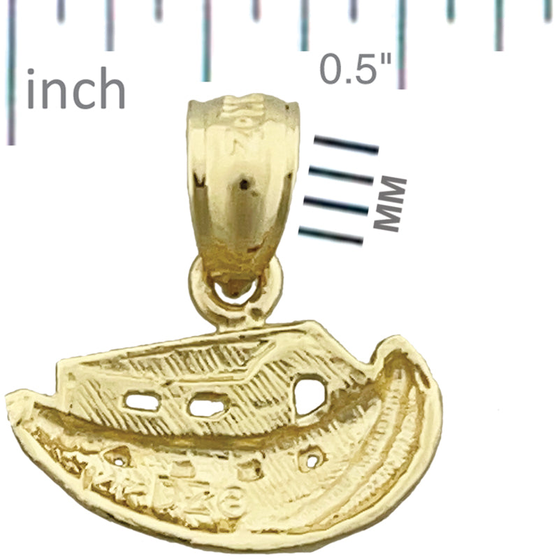 14K Gold Noah&#39;s Ark Charm