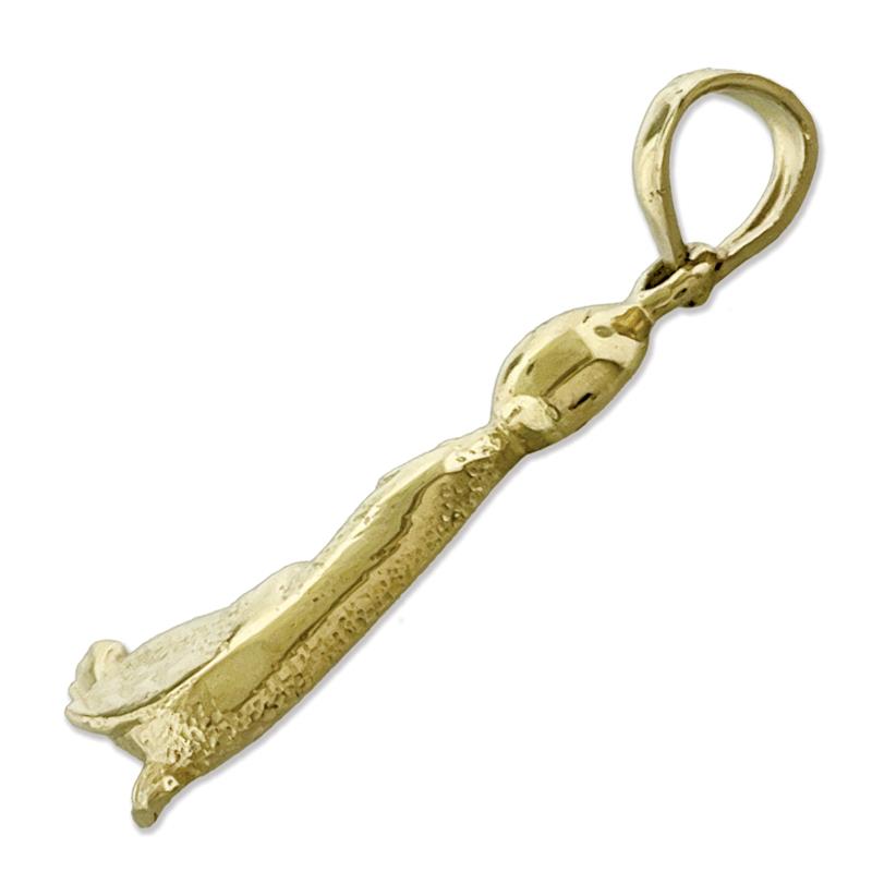 14K Gold Sea Lion Charm