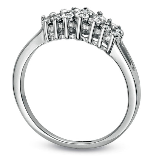 0.05 CT. T.W. Natural Diamond Fashion Band in Sterling Silver