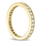 0.75 CT. T.W. Certified Natural Diamond Eternity Wedding Band in Solid 18K Gold (G/SI2)