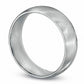 Ladies' 6.0mm Polished Comfort Fit Wedding Band in Sterling Silver