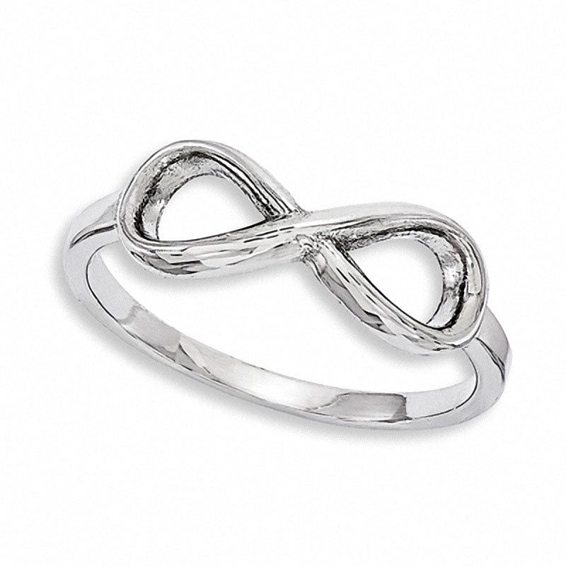 Infinity Ring in Sterling Silver