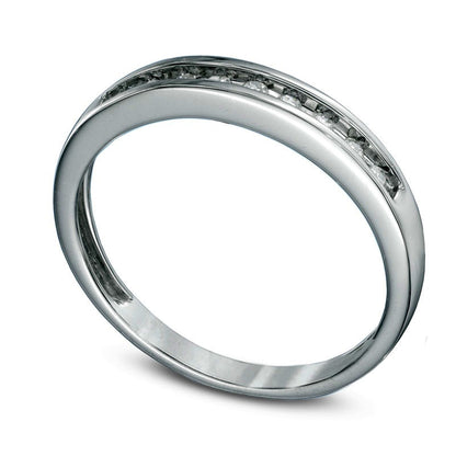 0.10 CT. T.W. Natural Diamond Band in Sterling Silver