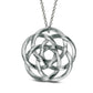 Celtic Knot Pendant in Sterling Silver - 16"