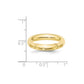 Solid 10K Yellow Gold 4mm Comfort Fit Men's/Women's Wedding Band Ring Size 8.5