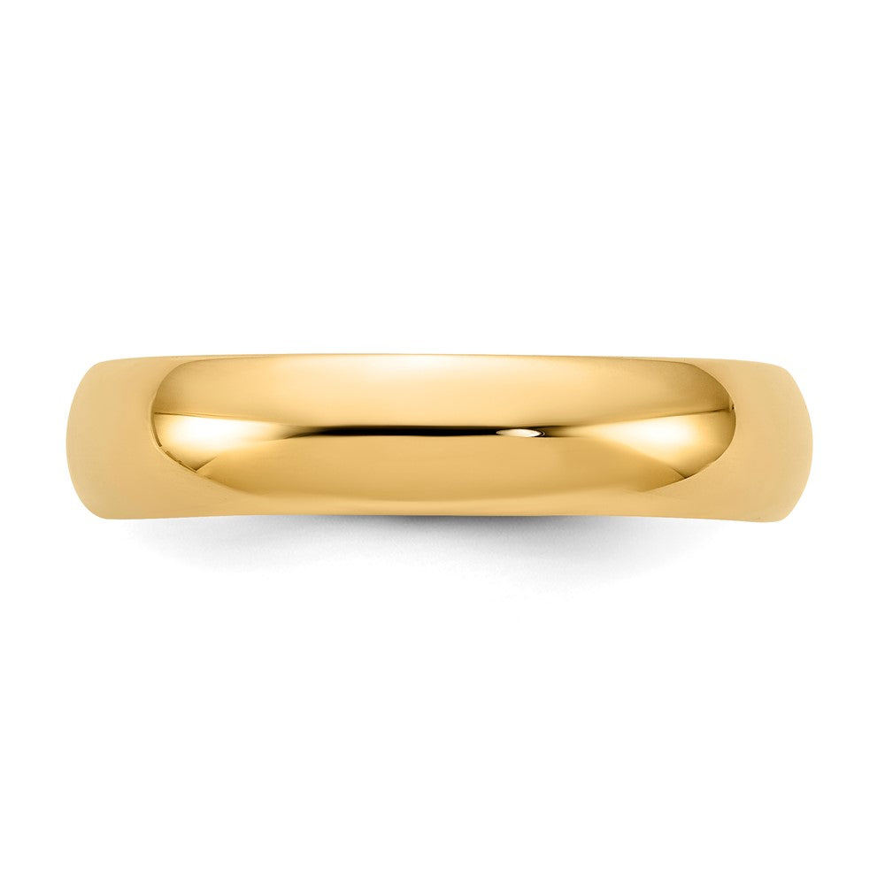 Ricardo Barraque Custom Order - Solid 10K Yellow Gold 5mm Comfort Fit Men's/Women's Wedding Band Ring Size 10