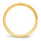 Solid 10K Yellow Gold 2.5mm Standard Flat Comfort Fit Men's/Women's Wedding Band Ring Size 12.5