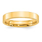Solid 10K Yellow Gold 4mm Standard Flat Comfort Fit Men's/Women's Wedding Band Ring Size 8