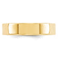 Solid 10K Yellow Gold 5mm Standard Flat Comfort Fit Men's/Women's Wedding Band Ring Size 4.5