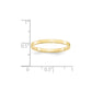 Solid 10K Yellow Gold 2mm Light Weight Flat Men's/Women's Wedding Band Ring Size 13