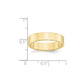 Solid 10K Yellow Gold 5mm Light Weight Flat Men's/Women's Wedding Band Ring Size 11.5