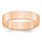 Solid 10K Yellow Gold Rose Gold 5mm Light Weight Flat Men's/Women's Wedding Band Ring Size 12.5