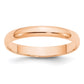 Solid 10K Yellow Gold Rose Gold 3mm Light Weight Half Round Men's/Women's Wedding Band Ring Size 4