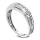 Men's 0.25 CT. T.W. Natural Diamond Anniversary Band in Solid 10K White Gold