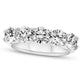 2.5 CT. T.W. Natural Diamond Bold Five Stone Anniversary Band in Solid 14K White Gold