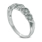 0.05 CT. T.W. Natural Diamond Five Stone "S" Anniversary Band in Sterling Silver