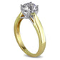 1.5 CT. Natural Clarity Enhanced Diamond Solitaire Engagement Ring in Solid 14K Gold (I/I1)