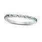 0.25 CT. T.W. Marquise Natural Diamond Anniversary Band in Solid 10K White Gold
