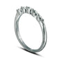 0.25 CT. T.W. Marquise Natural Diamond Anniversary Band in Solid 10K White Gold