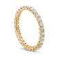 1.0 CT. T.W. Natural Diamond Eternity Band in Solid 14K Gold