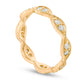 0.50 CT. T.W. Natural Diamond Marquise-Shapes Eternity Band in Solid 14K Gold