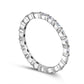 0.50 CT. T.W. Marquise Natural Diamond Eternity Anniversary Band in Solid 14K White Gold