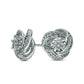 0.05 CT. T.W. Composite Diamond Swirl Stud Earrings in Sterling Silver
