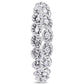 0.17 CT. T.W. Natural Diamond Twist Rope Eternity Wedding Band in Solid 10K White Gold