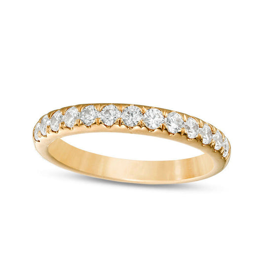 0.63 CT. T.W. Natural Diamond Anniversary Band in Solid 18K Gold (I/SI2)