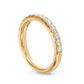 0.63 CT. T.W. Natural Diamond Anniversary Band in Solid 18K Gold (I/SI2)