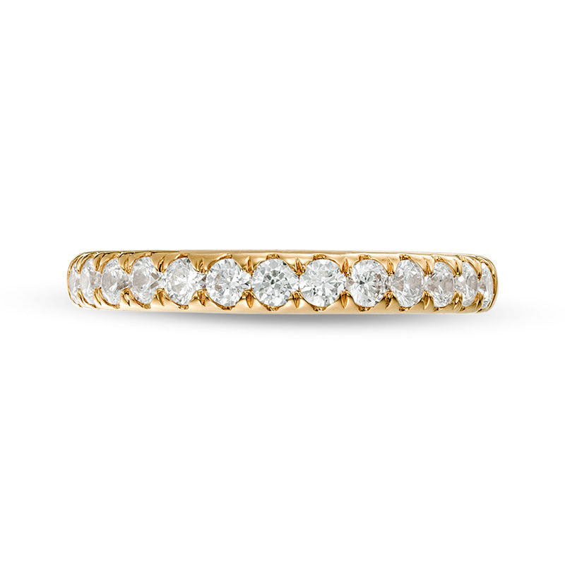 0.63 CT. T.W. Natural Diamond Anniversary Band in Solid 18K Gold (I/SI2)