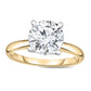 2.5 CT. Natural Clarity Enhanced Diamond Solitaire Engagement Ring in Solid 14K Gold (I/I2)