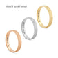 4.0mm Comfort-Fit Engravable Wedding Band in Solid 14K White, Yellow or Rose Gold (1 Line)