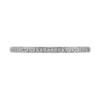 0.38 CT. T.W. Princess-Cut Natural Diamond Double Frame Twist Shank Bridal Engagement Ring Set in Solid 10K White Gold