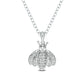 0.05 CT. T.W. Natural Diamond Bumblebee Pendant in Sterling Silver