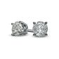 0.63 CT. T.W. Diamond Solitaire Stud Earrings in 10K White Gold (I/I3)