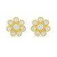 0.1 CT. T.W. Composite Diamond Flower Stud Earrings in 10K Gold
