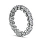 4 CT. T.W. Certified Lab-Created Diamond Eternity Anniversary Band in Solid 14K White Gold (F/VS2)