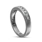 0.50 CT. T.W. Natural Diamond Ten Stone Anniversary Band in Solid 10K White Gold