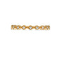0.07 CT. T.W. Natural Diamond Wave Stackable Band in Solid 10K Yellow Gold