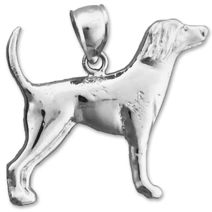 14K Gold English Pointer Pendant