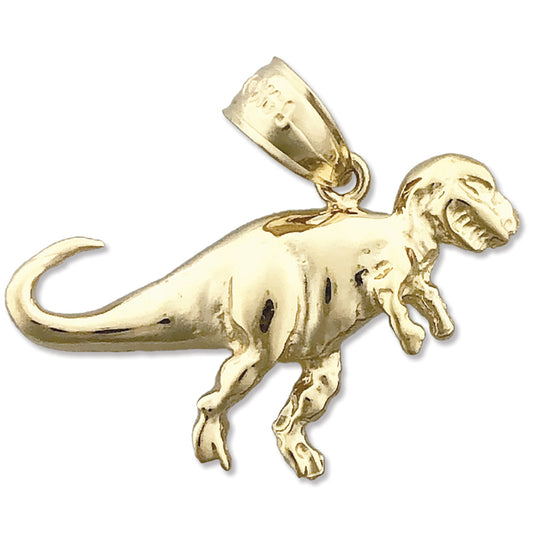 14K Gold T Rex Charm