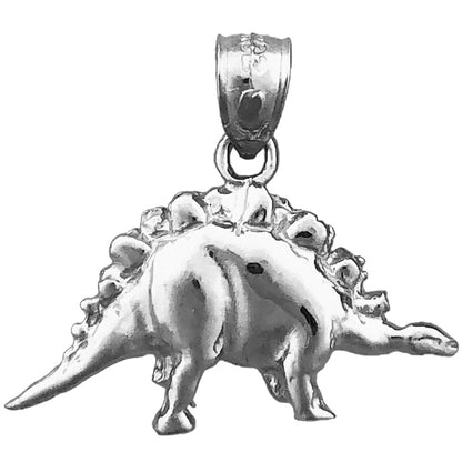 14K Gold Stegosaurus Charm