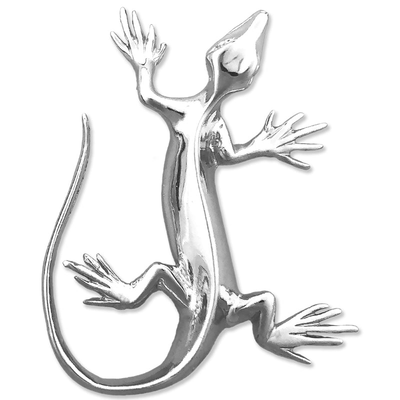14K Gold Lizard Slide