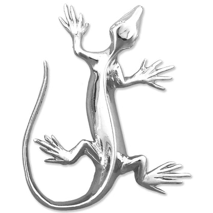 14K Gold Lizard Slide