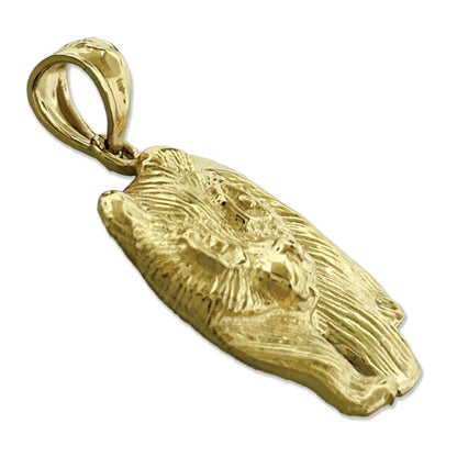 14K Gold Panda Bear Pendant