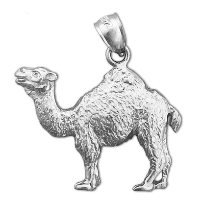 14K Gold Arabian Camel Pendant