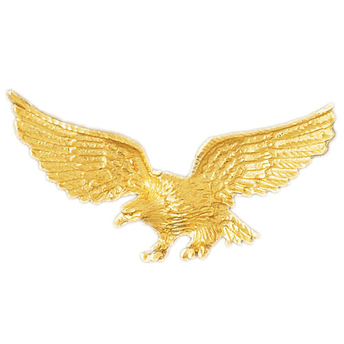 14K Gold Eagle Slide