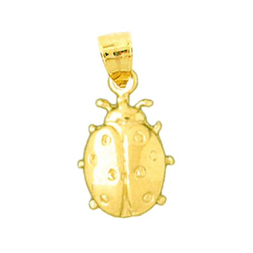 14K Gold LadyBug Charm